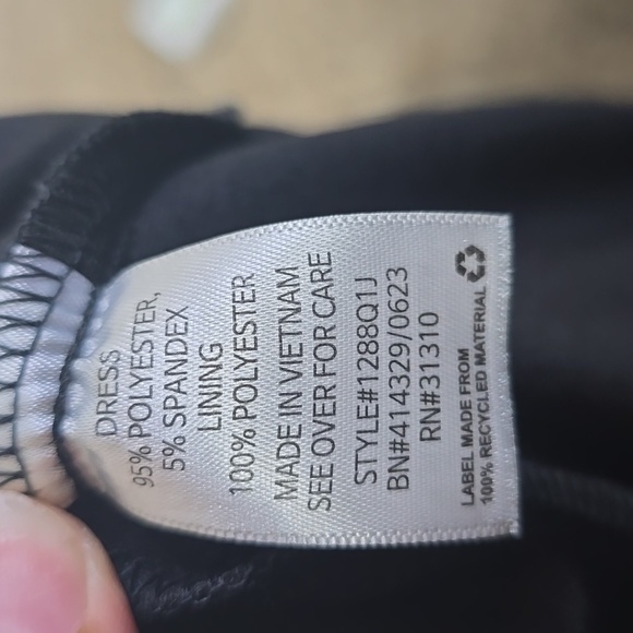 BCX black Sleeveless Halter Neck Sheath Maxi Dress size 2X - Picture 15 of 15